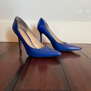 Repost for customer. Blue heels